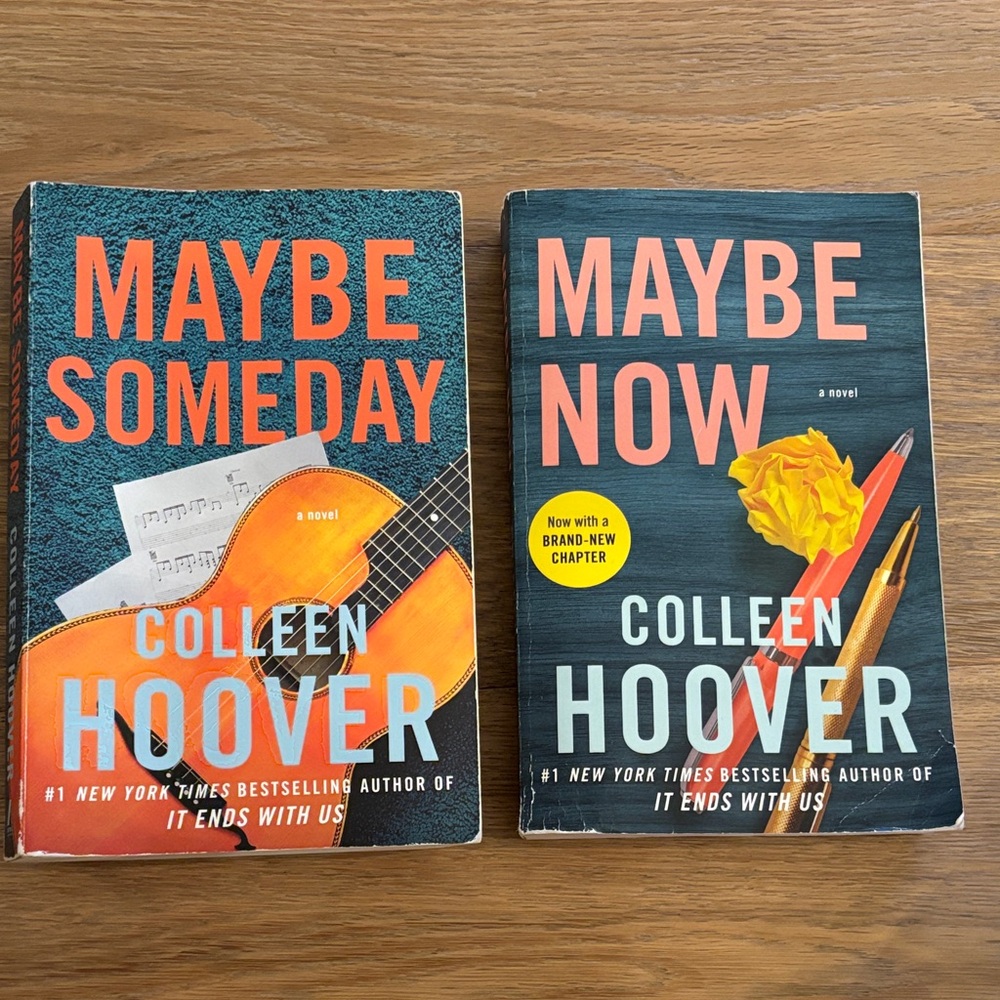 Colleen Hoover Book Set - Maybe Someday & Maybe Now